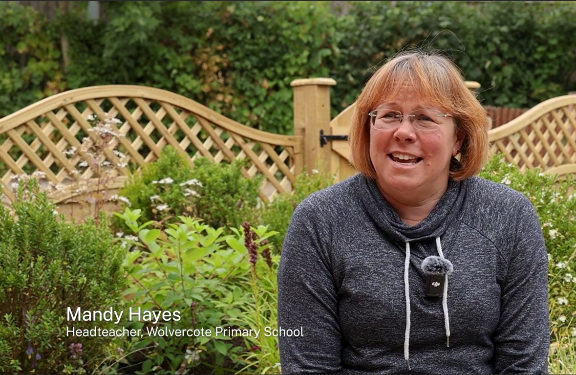 Mandy Hayes, Headteacher at Wolvercote Primary School